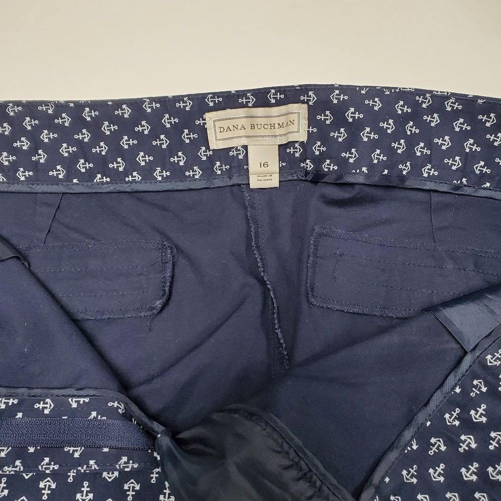 Dana buchman anchor pants size 16 - Picture 7 of 8